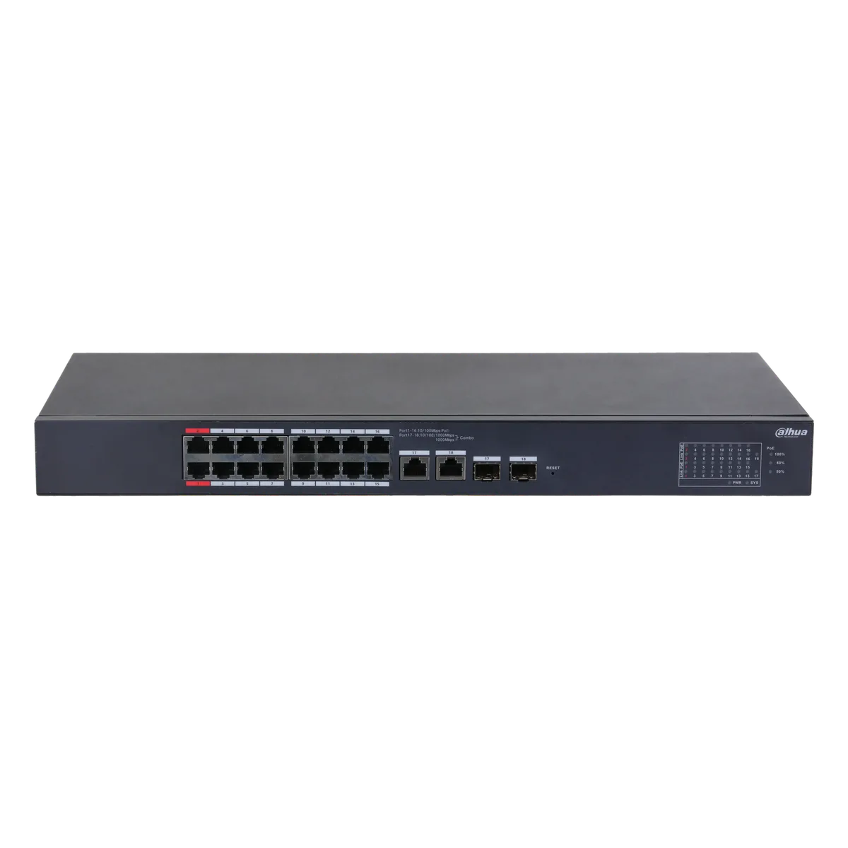 Switch PoE DAHUA DH-CS4218-16ET-135 DAHUA