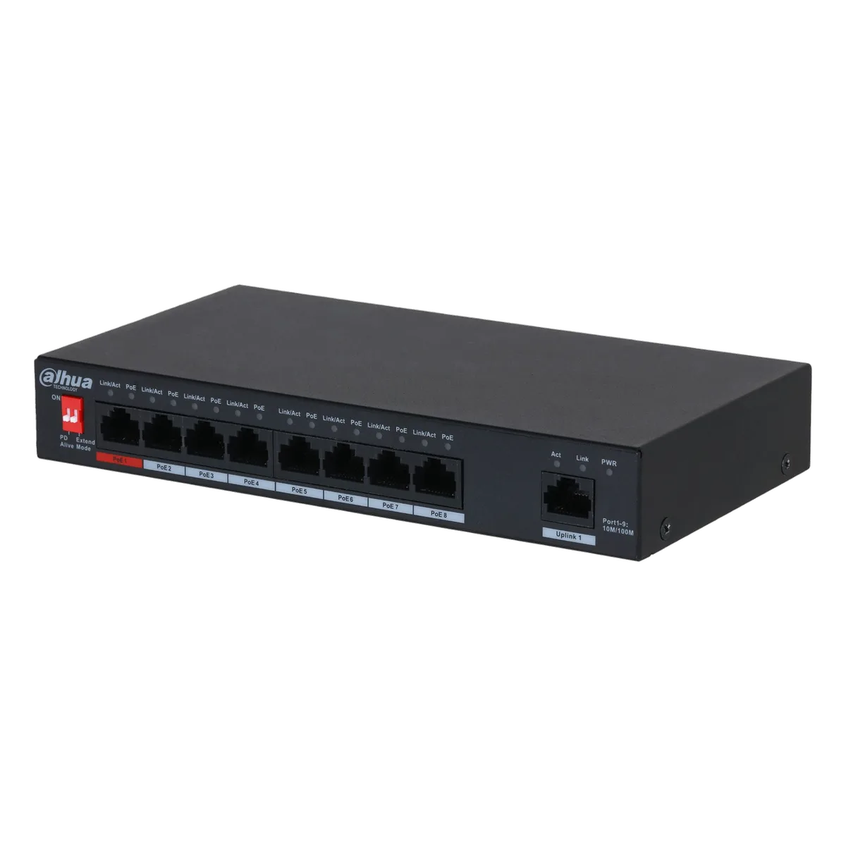 Switch PoE DAHUA DH-PFS3009-8ET-96 DAHUA