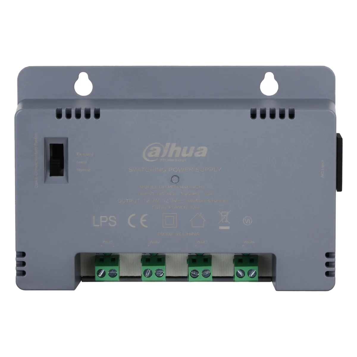 Fuente de alimentación Dahua PFM344D-4CH-US 4 canales DAHUA