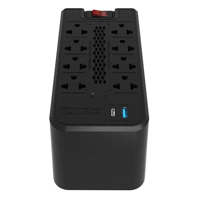 Estabilizador Forza FZ-FVR-1222USB 1200VA con USB FORZA