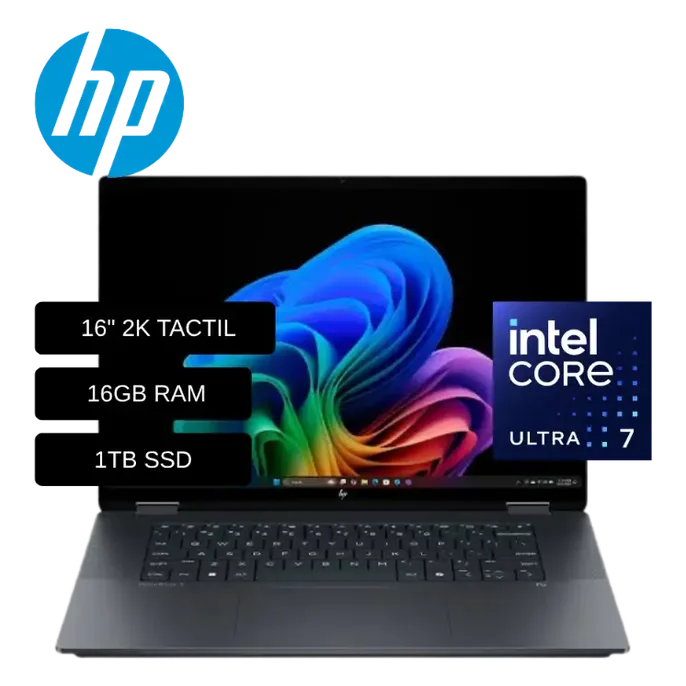 HP OmniBook X Flip 16-AS0023DX Ultra 7 256V 16GB 1TB 16 tactil Windows 11 HP