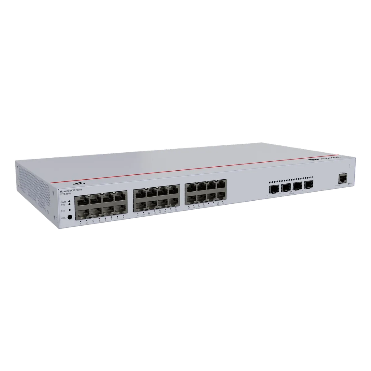 Switch PoE+ Huawei S220-24P4X 24 puertos HUAWEI