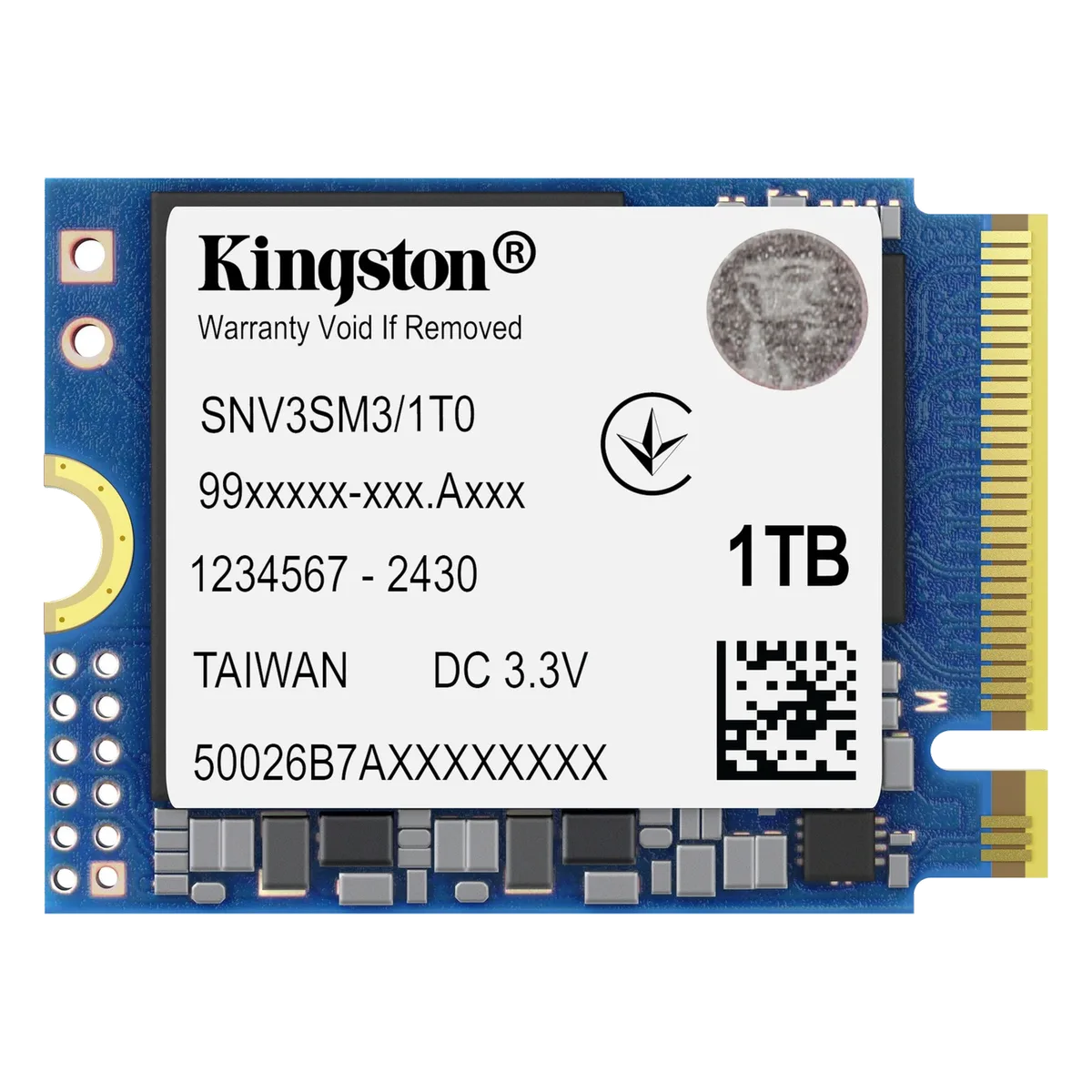 SSD Kingston NV3 PCIe 4.0 NVMe de 1 TB KINGSTON