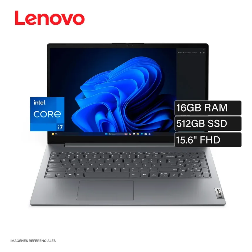 Laptop Lenovo V15 G5 IRL Intel Core i7-13620H RAM 16GB Disco 512GB SSD 15.6" FHD LENOVO