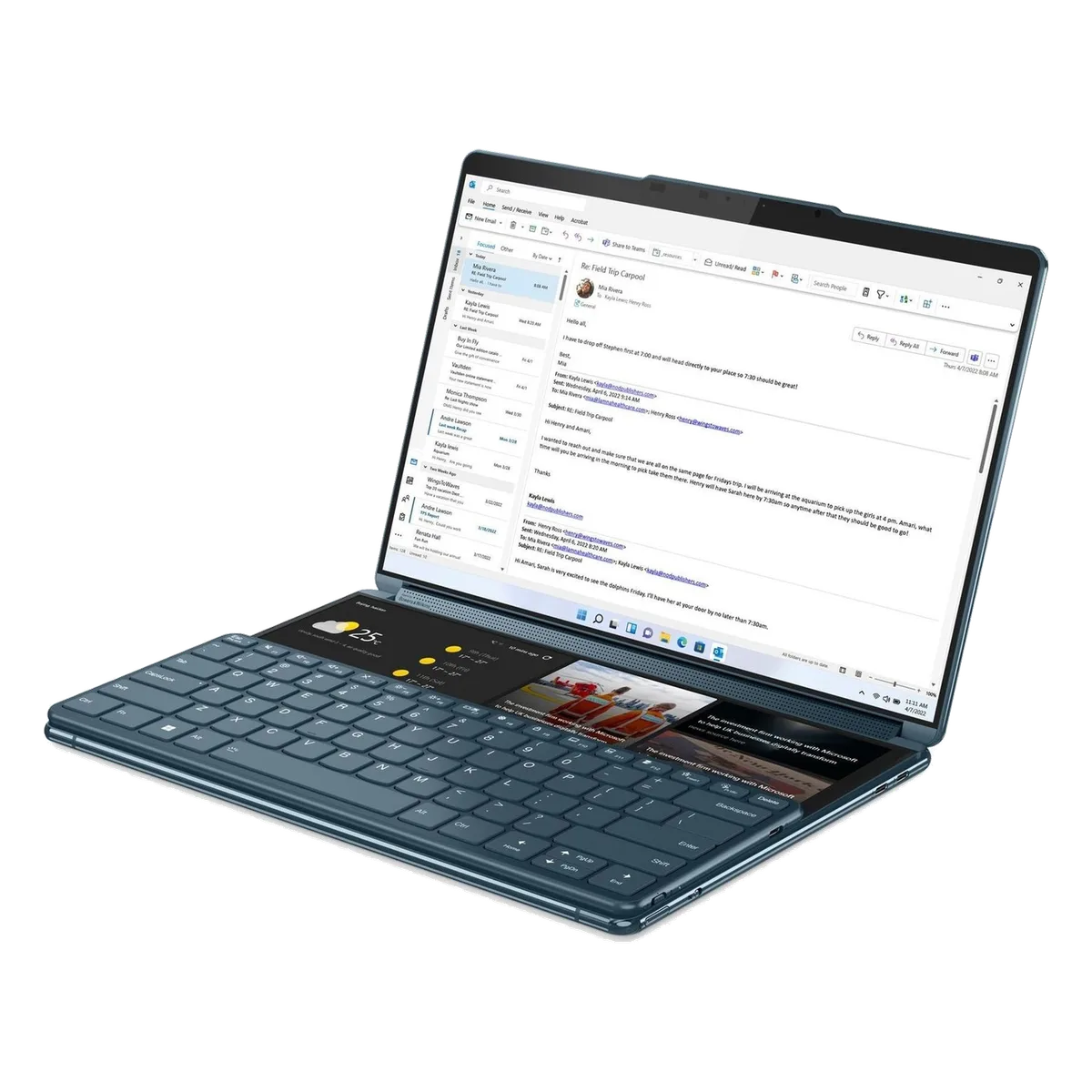 Laptop Lenovo Yoga Book 9 13IRU8 (82YQ000CLM) Intel Core i7-1355U/ 16GB LENOVO
