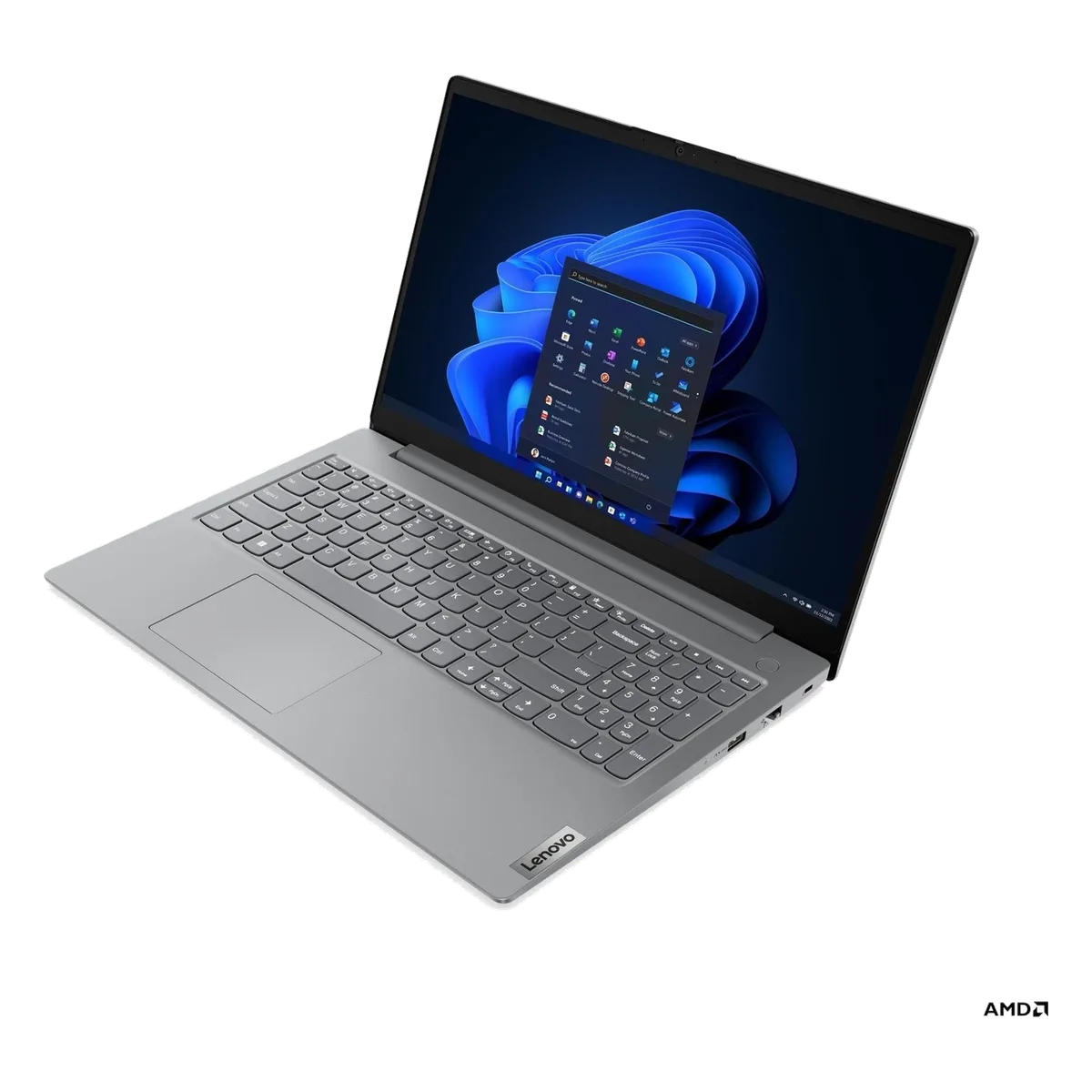 Notebook Lenovo V15 G4 AMN, 15.6" FHD TN, AMD Ryzen 5 7520U 2.8/4.3GHz, 16GB LPDDR5-4800. LENOVO
