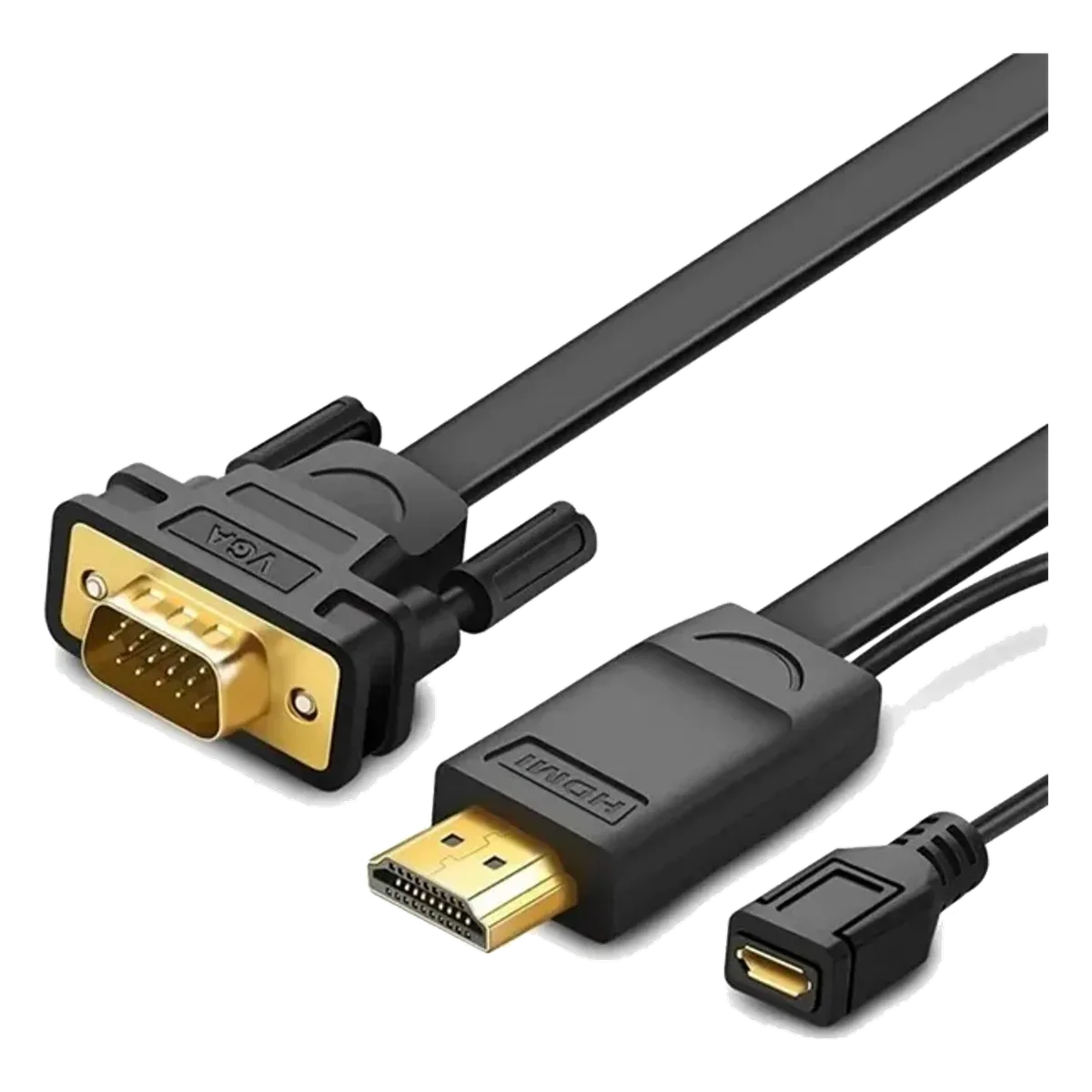 UGREEN MM101 Cable adaptador HDMI a VGA 1.5m negro UGREEN