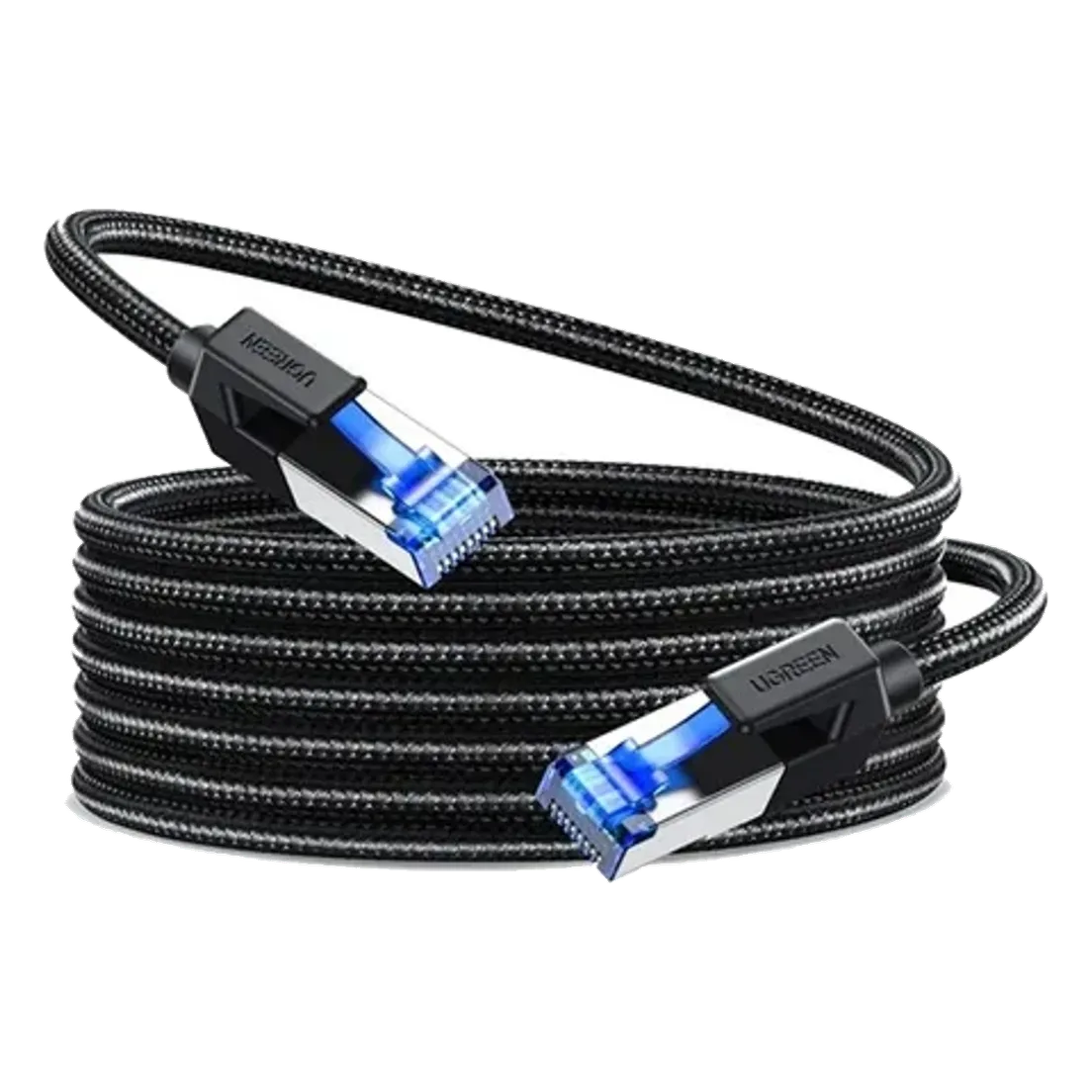 UGREEN NW153 Cable Ethernet Cat8 trenzado 15m negro UGREEN