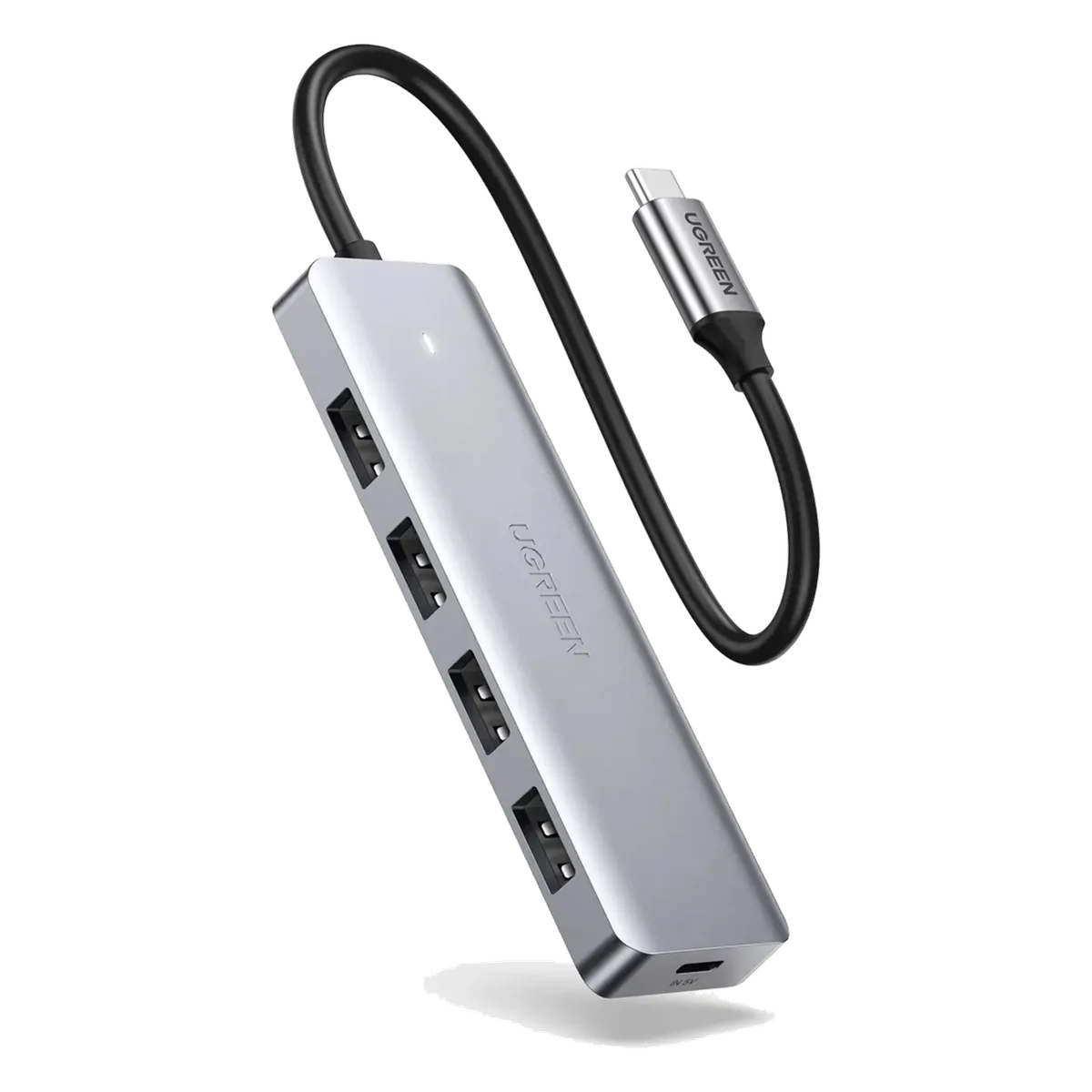 UGREEN CM219 Hub USB 3.0 4 en 1 gris UGREEN